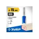 Фреза ЗУБР пазовая прямая ф.15 х25мм хв. 8мм H-56мм (28753-15-25), изображение 3