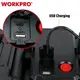 Прожектор светодиодный 1000-2500LM 3-х секционный, перезаряжаемый  WORKPRO, изображение 3