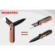 Нож с двумя типами лезвий и деревянной ручкой WORKPRO, изображение 3 от магазина Планета Инструмент Нож с двумя типами лезвий и деревянной ручкой WORKPRO, изображение 3