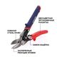 Ножницы по металлу 250 мм правые CR-Мо WORKPRO, изображение 2