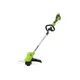 Аккумуляторный триммер GREENWORKS GD40LT, 40V, 38 см, с 1хАКБ 4 Ач и ЗУ (2112207UB)
