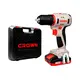 Аккумуляторный шуруповерт CROWN CT21091HX-2 BMC, 20 В, 55 Nm, бесщеточный двигатель, изображение 5