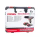 Аккумуляторный шуруповерт CROWN CT21056LH-2 BMC, 18 В, 2*2 Ач Li-ion, 35/45 Нм, 0-350/0-1350 об/мин., вес 1,54 кг., изображение 9