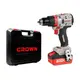 Аккумуляторная ударная дрель-шуруповерт BL CROWN CT21127HMX-4 BMC 20 В, 50/100 Нм, АКБ 2*4 Ач, ЗУ 4 А, кейс, изображение 6