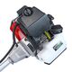 CAIMAN WM43, бензиновый 2-тактный, объем цилиндра 43 см3, двигатель Mitsubishi, триммерная насадка + нож +  диск Katana Blade, Вес, 8,5 кг, изображение 11