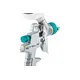 Краскораспылитель пневматический STELS AG 810 HVLP, гравитационный, сопло 0,8 мм и 1 мм, изображение 5
