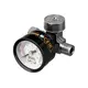Регулятор давления с манометром для краскораспылителя Denzel K1500, 12 бар, 1/4"