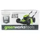 Аккумуляторная газонокосилка GREENWORKS GD60LM46HP, 60 В, шир. скаш. 46 см, 60 л, 7 уровней, б/щ, 3в1:мульч. (без АКБ и ЗУ), изображение 10