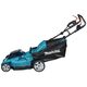 Аккумуляторная газонокосилка MAKITA DLM480Z, LXT 2х18 В, 860 Вт, дека 48 см, травосборник 62 л, 4в1, XPT (без АКБ и ЗУ), изображение 2