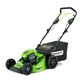 Аккумуляторная газонокосилка GREENWORKS GD60LM46SP, 60В, акб 4 а/ч, зу, привод шир. скаш. 46 см, 60 л, 7 уровней, б/щ