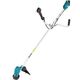 Аккумуляторный триммер MAKITA DUR190URT3, LXT BL 18 В, велорукоятка, d-30 см, M10xLH, (2xBL1850B, DC18RC), ADT