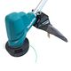 Аккумуляторный триммер MAKITA DUR190LZX3, LXT BL 18В, J-рукоятка, d-30 см, M8xLH, ADT, AFT, XPT без АКБ и ЗУ , изображение 9