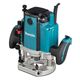 Фрезер MAKITA RP1802X02, погружной, 1850 Вт, 23 000 об/мин, гл. погруж. 0-70 мм, цанга 12 мм, пл. пуск, защ. от непр. включения, микролифт