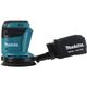 Аккумуляторная эксцентриковая шлиф. машина MAKITA DBO180Z, 18В, 125 мм, 11000 об/мин, ход 2,8 мм, 1.7 кг, пылесборник