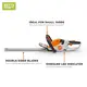 Аккумуляторный кусторез STIHL HSA30 SET (AS2+AL1), 45 см, 10 В, 2 кг, изображение 2