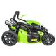 Аккумуляторная газонокосилка GREENWORKS GD60LM46HP, 60В, 4 А.ч, зу, шир. скаш. 46 см, 60 л, 7 уровней, б/щ, 3в1, мульч, без АКБ и ЗУ, изображение 9