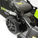 Аккумуляторная газонокосилка GREENWORKS 40В, бесщеточная, самоходная, 46 см, 55 л, 25-80 мм, 28 кг, с АКБ 5А.ч. и ЗУ (2506807UG), изображение 6