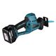 Акк. пила сабельная MAKITA DJR189Z, LXT BL 18В, ход 22 мм, рез 255 мм, XPT, эл.тормоз, регул. оборотов, бесключ. смена полотна, без АКБ и ЗУ, изображение 6