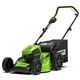 Аккумуляторная газонокосилка GREENWORKS GD60LM46HP, 60В, 4 А.ч, зу, шир. скаш. 46 см, 60 л, 7 уровней, б/щ, 3в1, мульч, без АКБ и ЗУ