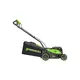 Аккумуляторная газонокосилка GREENWORKS GD24X2LM361,  2х24V, 36 см, бесщеточная, без АКБ и ЗУ (2520707), изображение 3