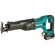 Аккумуляторная пила сабельная MAKITA DJR186RFE, 18 В, 2х3 Ач, з/у, набор пилок, дерево 255 мм, металл 130 мм, кейс, изображение 3