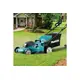 Аккумуляторная газонокосилка MAKITA DLM539Z, LXT 2х18В, 860 Вт, 53 см, травосборник 70 л, привод 2,5-5 км/ч, 4в1, XPT, без АКБ и З/У, изображение 6