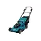 Аккумуляторная газонокосилка MAKITA DLM539Z, LXT 2х18В, 860 Вт, 53 см, травосборник 70 л, привод 2,5-5 км/ч, 4в1, XPT, без АКБ и З/У