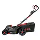 Аккумуляторная газонокосилка P.I.T. PLM20H-430A, 40 В (20+20), бесщёточная,  43 см, 25-75 мм, 50 л, 2х5 Ач, ЗУ, изображение 2