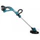 Аккумуляторный триммер MAKITA DUR193RF, LXT 18В, 2в1 трим/кромкорез, d-26 см, телескоп штанг, XPT,  BL1830B, DC18RC