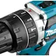 Аккумуляторный шуруповерт ударный MAKITA DHP484Z, LXT BL 18В, 13 мм, 54/30 Нм, без АКБ и ЗУ, изображение 8