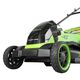 Аккумуляторная газонокосилка GREENWORKS GD40LM361, 40V, 36 см, бесщеточная, c 1хАКБ 4Ач и ЗУ, изображение 12