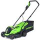 Аккумуляторная газонокосилка GREENWORKS GD24LM33K2, 33 см, 1х2 Ач, ЗУ