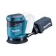 Аккумуляторная эксцентриковая шлиф. машина MAKITA DBO180Z, 18В, 125 мм, 11000 об/мин, ход 2,8 мм, 1.7 кг, пылесборник, изображение 4