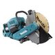 Аккумуляторный резчик MAKITA CE002GZ01, XGT BL, d - 355x25.4 мм, рез 127 мм, 4200 об/мин, пылеудаление, AFT, AWS, WG, без АКБ и З/У