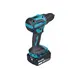 Аккумуляторный шуруповерт MAKITA DDF490SF1J, LXT 18В BL, XPT, 13 мм, 50/27 Нм, 1х3,0 Ач, АКБ, ЗУ, кейс Makpac2, изображение 4