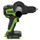Акк. дрель-шуруповёрт GREENWORKS GD24DD140, 24 В, ударная , б/щет, 0-550/0-2100 об/мин, 70/140 Нм, Anti-kickback, 5 Ач, ЗУ, изображение 3