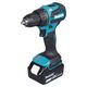 Аккумуляторный шуруповерт MAKITA DDF490SF1J, LXT 18В BL, XPT, 13 мм, 50/27 Нм, 1х3,0 Ач, АКБ, ЗУ, кейс Makpac2