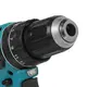 Акк. шуруповерт ударный MAKITA DHP485SYE, LXT BL 18В, 13 мм, 50/27 Нм, 2x1.5 Ач, з/у, изображение 7