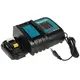Акк. шуруповерт ударный MAKITA DHP485SYE, LXT BL 18В, 13 мм, 50/27 Нм, 2x1.5 Ач, з/у, изображение 8