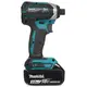 Аккумуляторный винтоверт ударный MAKITA DTD153SF, LXT 18В BL XPT, 1/4", 170 Нм, 1x3,0 Ач, з/у, кейс, изображение 3
