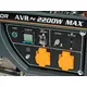 Электростанция бенз. VILLARTEC GG2800W, номинал 2 кВт, Макc 2.2 кВт, две розетки европейского стандарта 2*16A, изображение 6