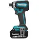 Аккумуляторный винтоверт ударный MAKITA DTD153SF, LXT 18В BL XPT, 1/4", 170 Нм, 1x3,0 Ач, з/у, кейс, изображение 2