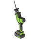 Акк. пила сабельная GREENWORKS GPT-CRS-25, б/щет, 24V, 0-3000 об/мин, рез 80 мм дер, LED, 1х4 Ач, ЗУ, кор (1200507CUB), изображение 3