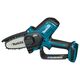 Акк. пила цепная MAKITA DUC101Z, LXT BL 18 В, 320 Вт, 4"/10 см, 0.325", 1.1 мм, 8 м/с, XPT, изображение 2