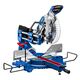 Пила торцовочная ЗУБР ППТ-305-П «ПРОФЕССИОНАЛ», 2 кВт, 305х30 мм, с протяжкой, пропил 90°- 105/340 мм, 45°- 60/235 мм, LED-подсветка, лазер