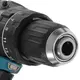 Акк. шуруповерт ударный MAKITA HP002GZ, XGT BL 40В, 13 мм, 65/30 Нм, без АКБ и ЗУ, изображение 6