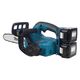 Акк. пила цепная MAKITA DUC302RF2, LXT 2х18 В, 12"/30 см, 3/8", 1.1мм, 46 зв, 20 м/с, безынструментал натяжка цепи, XPT, изображение 2