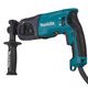 Перфоратор MAKITA HR 2470 X19 + патрон122823-7, 780 Вт, 2.7Дж, SDS+, 0-4500 уд/мин, 0-1100 об/мин, 24 мм, 2.6 кг, кейс, изображение 2