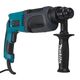 Перфоратор MAKITA HR 2470 X19 + патрон122823-7, 780 Вт, 2.7Дж, SDS+, 0-4500 уд/мин, 0-1100 об/мин, 24 мм, 2.6 кг, кейс, изображение 4