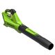 Аккумуляторное воздуходувное устройство GREENWORKS G24BIII, 24V, 9.1 м³/мин, 145 км/ч, 3.5 кг, без АБ и ЗУ (2409607), изображение 3
